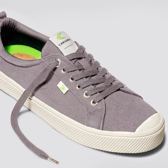 Cariuma Oca Low Canvas Sneaker Women - Mystic Grey / 7 - Picture 2 of 2